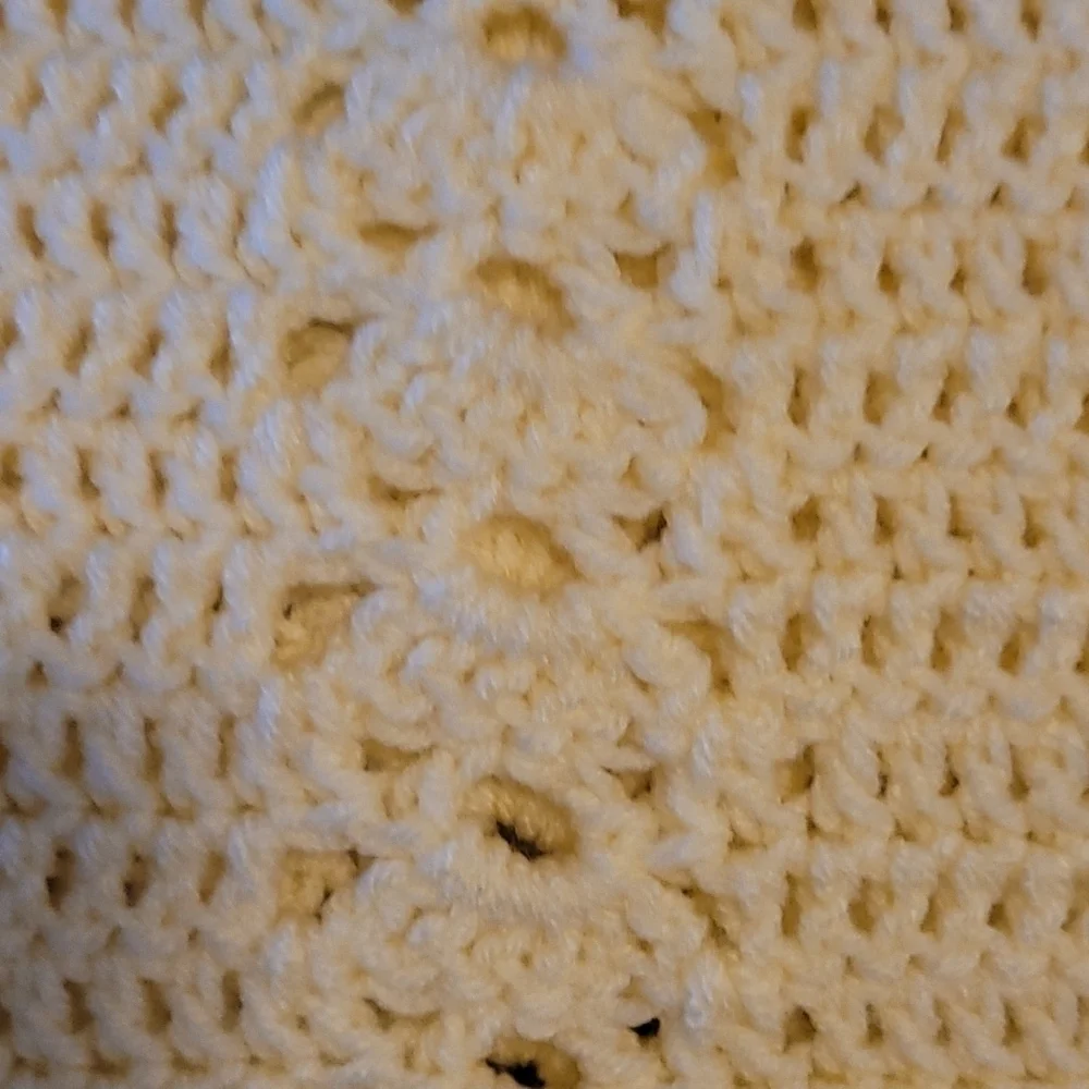 Hand Crafted Crocheted Throw